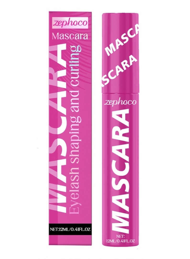 zephoco makeup mascara women make up, girls gift, eyelashes beauty mascara, lashes cosmetics eyelashes extensions, black - Image 1